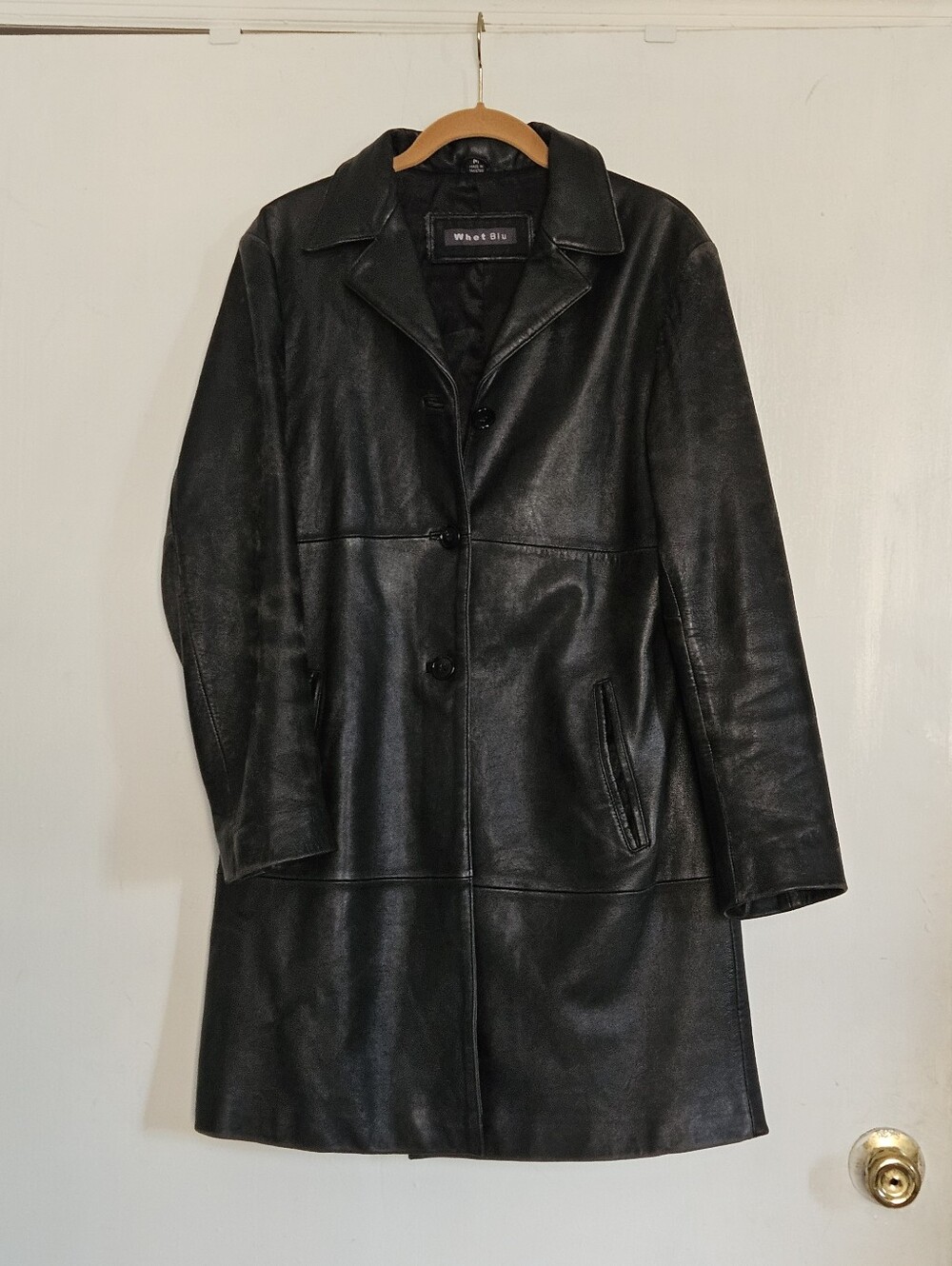 Vintage Leather Coat